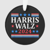 Harris Walz Waltz 2024 Ornament (voorkant)