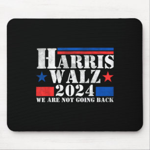 Harris Walz Waltz 2024 We gaan niet terug tank Muismat