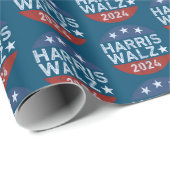 Harris Walz Waltz Harris Walz Cadeaupapier (Rol Hoek)