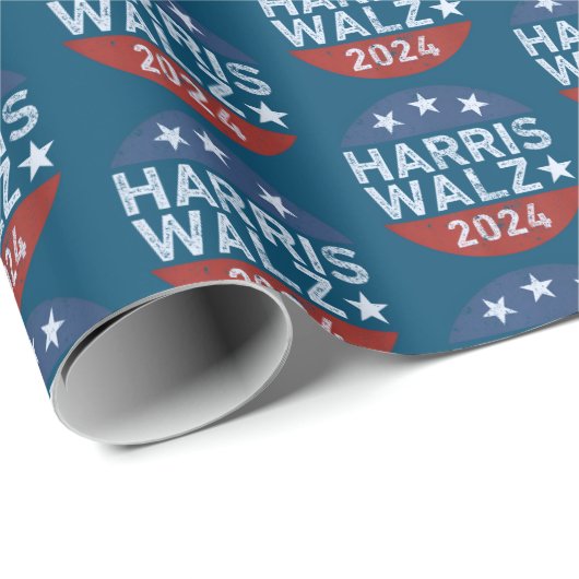 Harris Walz Waltz Harris Walz Cadeaupapier (Rol Hoek)