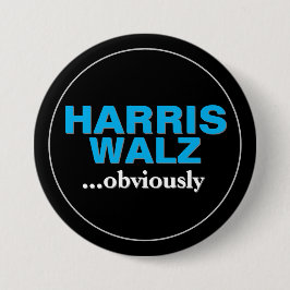 HARRIS WALZ Yard Campaign Ronde Button 7,6 Cm