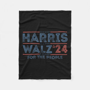 Harris Wheimer 2024 Grappige Kat Verkiezing Kamala Fleece Deken