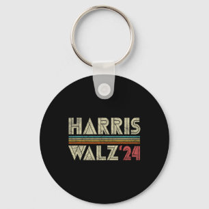 Harris Wheimer 24 Vintage Retro Strepen Fun 2024 Sleutelhanger