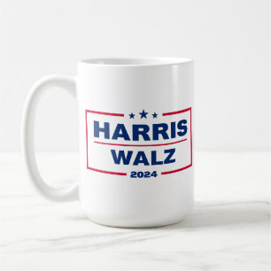 Harris Wlaz 2024 Kamala Harris Tim Walz Verkiezing Koffiemok