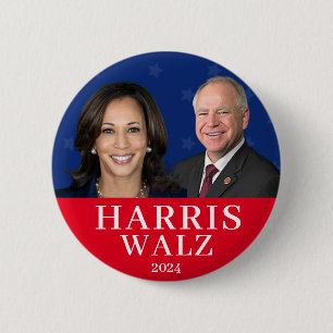 Harris Wlaz 2024 Ronde Button 5,7 Cm