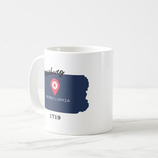 Harrisburg coffee mug (Devant gauche)