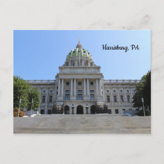 Harrisburg PA Briefkaart Reizen Keepsake Capitol