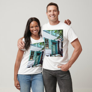 Harrisburg PA - Gebouw met groene deur T-shirt
