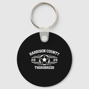 Harrison County Thorobreds Voetbalwet 2025 Sleutelhanger