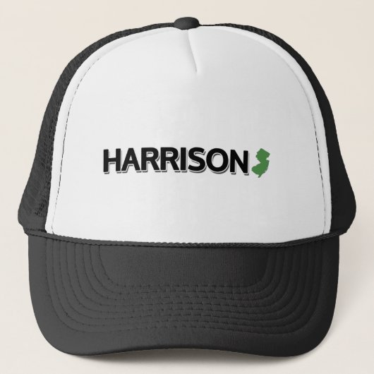 Harrison, New Jersey Trucker Pet (Voorkant)