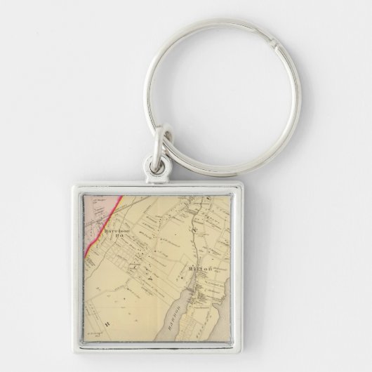 Harrison, Rye, New York 2 Sleutelhanger (Voorkant)