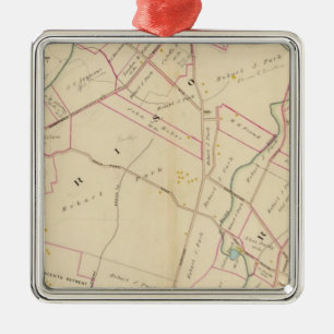 Harrison, Rye, New York Metalen Ornament