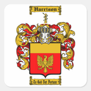 Harrison Vierkante Sticker