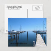 Harrisville Michigan Briefkaart (Voorkant / Achterkant)