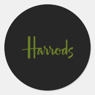 Harrods Knightsbridge London Tourist Novelty Ronde Sticker
