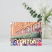 Harrods London briefkaart (Staand voorkant)