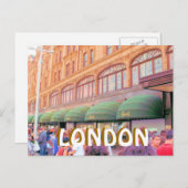 Harrods London briefkaart (Voorkant / Achterkant)