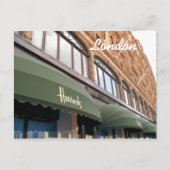Harrods London briefkaart (Voorkant)