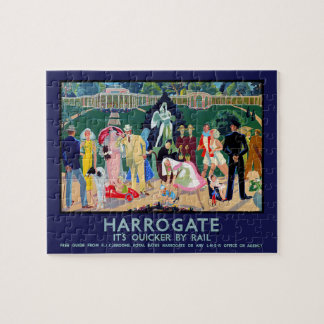 Harrogate Vintage Poster Puzzle Legpuzzel