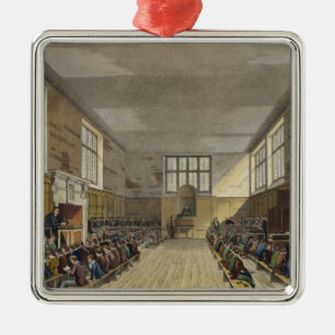 Harrow School Room uit 'Geschiedenis van Harrow Sc Metalen Ornament