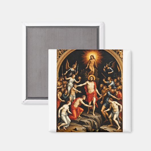 Harrowing of Hell, aimant (Recto/Verso)