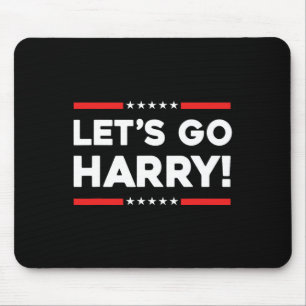 Harry B Grappige Kamala Harris Tim W 2024 Laten we Muismat