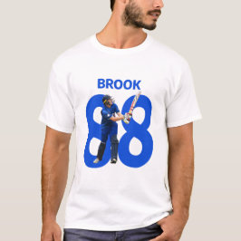Harry Brook Engelse cricketspeler T-shirt
