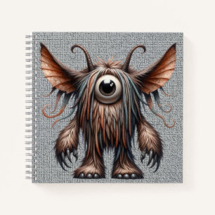 Harry - Carnet de spirale monstre à oeil unique