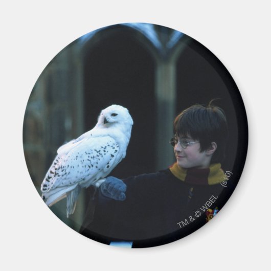 Harry en Hedwig 2 Magneet (Voorkant)