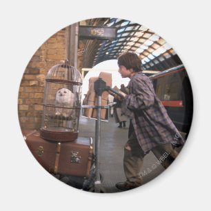 Harry en Hedwig PLATFORM 9 3/4™ Magneet