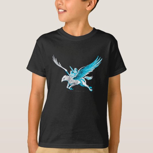 Harry en Hermione op een Hippogriff T-shirt (Voorkant)