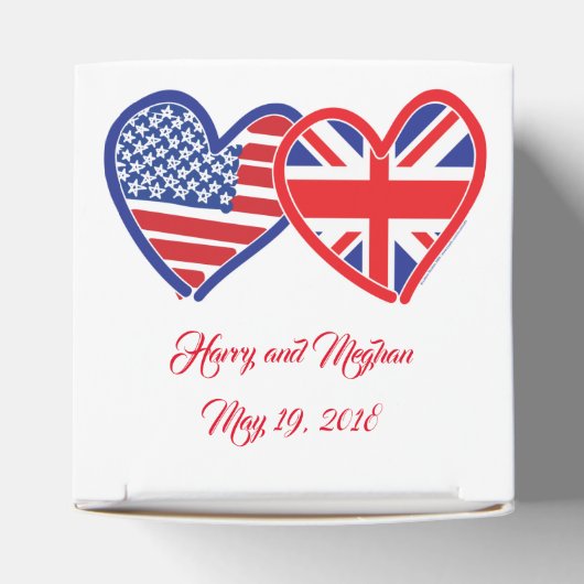 Harry en Meghan Bedankdoosjes (Bovenkant)
