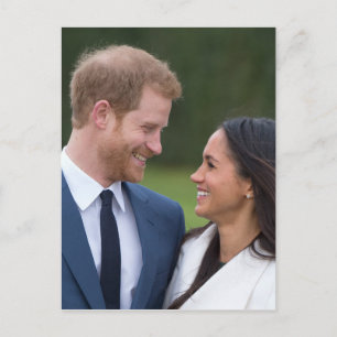Harry en Meghan Markle Royal Wedding Briefkaart