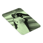 Harry en Meghan trouwportret gestileerd Magneet (Rechterzijde)