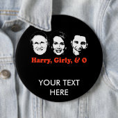 Harry, Girly en O Ronde Button 6,0 Cm (In situ)