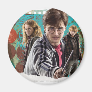 Harry, Hermione en Ron 1 Magneet