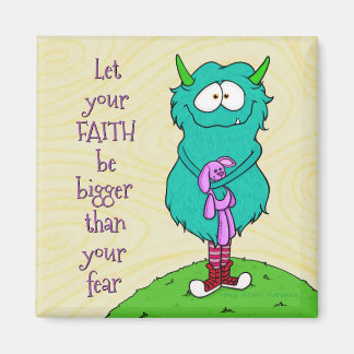 Harry het monster, magneet w / quote