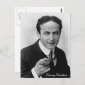 Harry Houdini Briefkaart (Voorkant / Achterkant)
