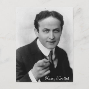 Harry Houdini Briefkaart