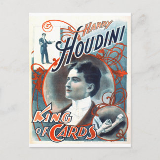 Harry Houdini Briefkaart
