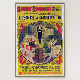  Harry Houdini Gevangenis Cel en Barrel Mystery Legpuzzel