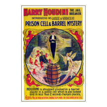  Harry Houdini Gevangenis Cel en Barrel Mystery