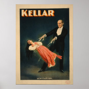 Harry Kellar Magicia Adverteren Poster
