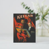 Harry Kellar Poster Briefkaart (Staand voorkant)
