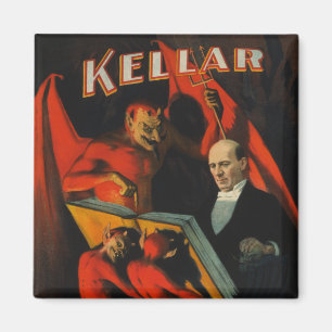 Harry Kellar Poster Magnet Magneet