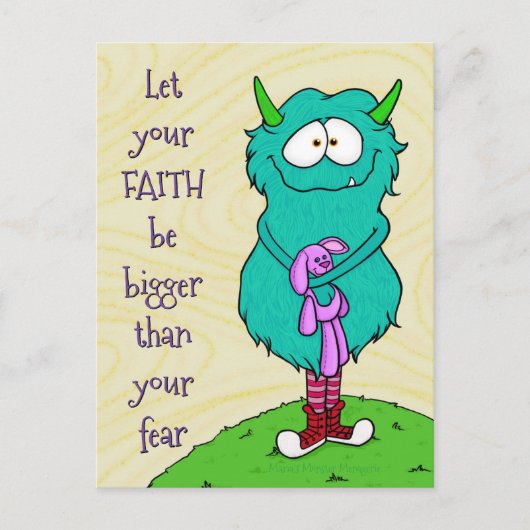 Harry le Monster, carte postale (Devant)