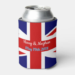Harry & Meghan, Union Jack. Blikjeskoeler
