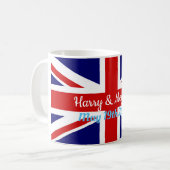 Harry & Meghan, Union Jack Koffiemok (Voorkant links)