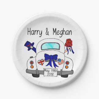Harry & Meghan Wedding, 19 mei 2018 Papieren Bordje