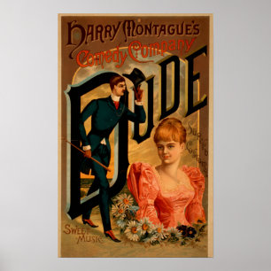 Harry Montague's Comedy "Kerel" theaterPoster Poster
